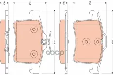 Колодки тормозные GDB1877 TRW