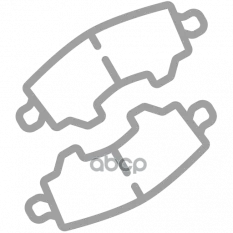 КОЛОДКИ ТОРМОЗНЫЕ ПЕРЕДНИЕ A0084200320