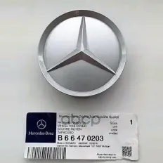 КОЛПАК СТУПИЦЫ КОЛЕСА СЕРЫЙ B66470203