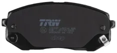 "Колодки тормозные передние" GDB3530 TRW