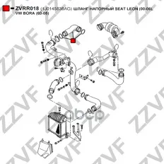 ШЛАНГ НАПОРНЫЙ SEAT LEON (00-06), VW BORA (03-05)