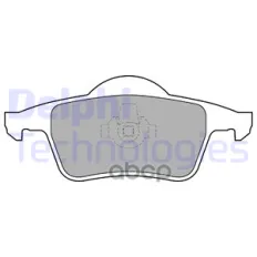 КОЛОДКИ ТОРМОЗНЫЕ ДИСКОВЫЕ S60,S70,S80,V70,V70 XC,XC70 Delphi арт. LP1504