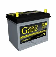 АККУМУЛЯТОР GANZ ASIA EFB 65 А/Ч ОБРАТНЫЙ R+ 232X175X225 D23 EN 550 А GANZ арт. GAEFBA650