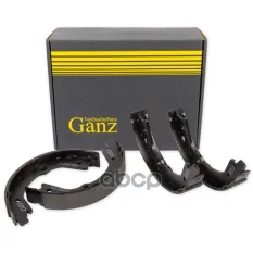Колодки ручного тормоза к-кт GANZ арт. GIJ20028
