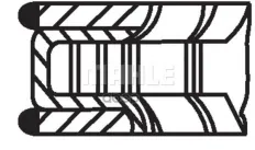 Кольца поршневые X18XE1 STD (80.5) Z18XE XER (НА 1 ПОРШЕНЬ) Mahle/Knecht арт. '01202N0
