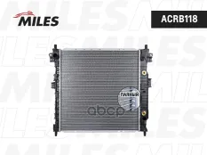 Радиатор SSANGYONG ACTYON 06-  2.0-2.3 паяный Miles арт. acrb118