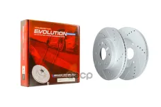 Диск тормозной перед Chevrolet Tahoe/Cadillac Escalade 2019- Перфорация AR84103XL + AR84103XR POWER STOP арт. 'AR84103