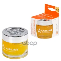 Ароматизатор банка Галактика ваниль (желтый цвет) AIRLINE арт. AFA01VA