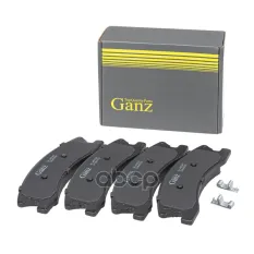 Колодки передние CHRYSLER JEEP GRAND CHEROKEE (1999>) GANZ GIJ09347 GANZ арт. GIJ09347