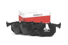 Колодки тормозные задние дисковые к-кт METACO арт. 3010036