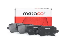 Колодки тормозные задние дисковые к-кт METACO арт. 3010308