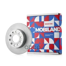 Диск тормозной задний невентилируемый D256мм MOBILAND арт. 416209160