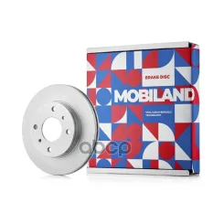Диск тормозной передний вентилируемый D257мм MOBILAND арт. 416109751