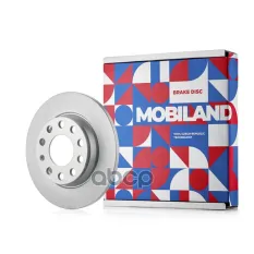 Диск тормозной задний невентилируемый D255мм MOBILAND арт. 416209180