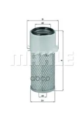 Фильтр воздушный Mahle/Knecht арт. LX14