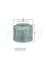 Фильтр воздушный MAHLE LX2808/1 (1449296) Mahle/Knecht арт. lx2808/1