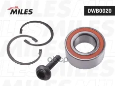 Подшипник ступ.AUDI 100/80/A4/A6/A8/VW PASSAT/SKODA SUPERB 83-05 пер. Miles арт. dwb0020