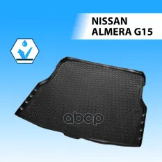 коврик багажника!полиуретанNissan Almera G15 седан 12-18 Rival арт. 14101002