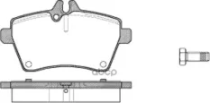 1144 00 !колодки дисковые п MB W169 1.5-1.8CDi 04> Stellox арт. 1155000SX