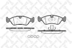 колодки дисковые п.! Geely, Opel Vectra B 1.6i/1.8i 16V/1.7TD 95-02 Stellox арт. 297050SX