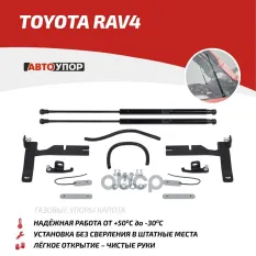 Амортизаторы капота (2 шт.) Toyota Rav 4 (2012-2015 2015-2018) АвтоУпор арт. UTORAV013