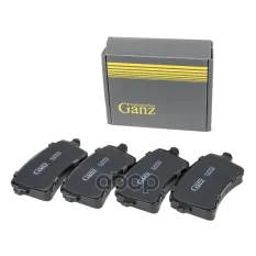 Колодки задние AUDI A4 1.8TFSi/2.0TDi/2.7TDi/3.0TDi/3.2FSi 11/07- GANZ GIJ07076 GANZ арт. GIJ07076