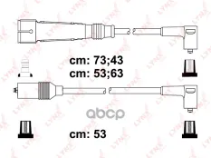 Провода высокого напряж. к-кт LYNXauto арт. SPE8023