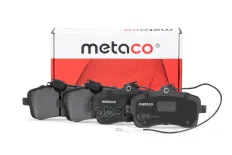 Колодки тормозные передние к-кт METACO арт. 3000-294