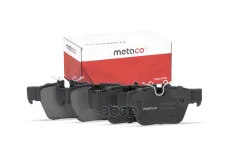 Колодки тормозные задние дисковые к-кт METACO арт. 3010-350