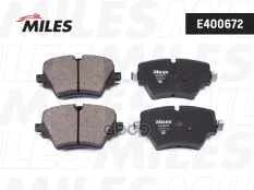 Тормозные колодки для дисковых тормозов Miles арт. E400672