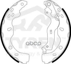 Колодки тормозные барабанные FIAT SEDICI SUZUKI SX4 TYREN арт. TYR1411151