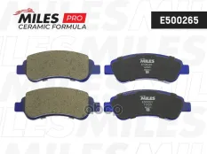 Колодки тормозные CITROEN BERLINGO/C4/XSARA/PEUGEOT PARTNER передние Ceramic Miles арт. e500265