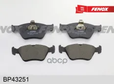 Колодки тормозные дисковые Opel Omega B 2.0 -00, Calibra, Vectra 2.0T 4x4 2.5 92-95, Saab 900 II 156.4/155.1x60.8/70.6x17.2, передние FENOX арт. BP432