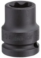 головка торцевая! ударная TORX Е-стандарт 3/4', E30, L=56 мм KING TONY арт. 657530M