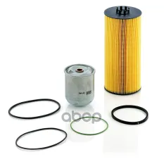 р/к масляного фильтра!(мбпр) вставка+центр.+упл Long-LifeMB Actros MP2 02.2004-> MANN-FILTER арт. SP20412X