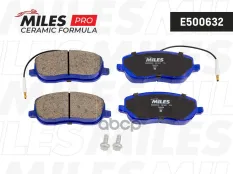 Колодки тормозные CITROEN C8/JUMPY/PEUGEOT 807/EXPERT 2.0-2.2 передние Ceramic Miles арт. e500632