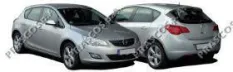 решетка радиатора! Opel Astra J 09-11 Prasco арт. OP4162001