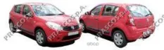 усилитель бампера переднего! Renault Sandero 08-12 Prasco арт. DA2201622
