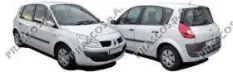 решетки пер. бампера! к-кт (6 шт.) Renault Scenic 06-09 Prasco арт. RN0342140
