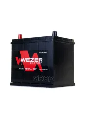 аккумуляторная батарея! 60Ah 480A JIS +слева 230/179/225 WEZER арт. WEZ60480L