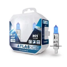 к-т ламп! галогенных H1 55W 12V 5000K PB ATLAS (уп.2шт) AVS арт. A78905S