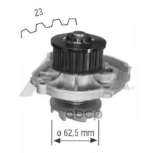 Водяной насос Fiat Bravo/Marea/Punto / Lancia Y 1.2 16V 97- Airtex арт. 1661
