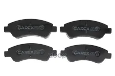 колодки дисковые передние! Peugeot 307 1.4i/HDi, Citroen Xsara 1.4i-2.0HDi 00> CAREX арт. 160073RX