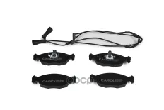 колодки дисковые передние!+датчик Opel Vectra A/Astra F 1.4i-1.8i/1.7D/TD 91-98 CAREX арт. 160095RX