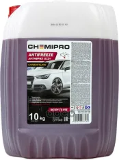 антифриз Chemipro G12+ готовый 10kg! красный CHEMIPRO арт. CH140