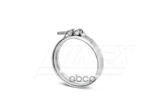 xомут глушителя! (нерж) Premium D=127/151 V-образный DAF F65/75/85/95/105CF/XF/IV DINEX арт. 78828