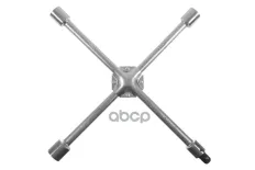 ключ балонный! крестовой 17-19-21-22'' с адаптером 1/2'' DETOOL арт. DTL0080