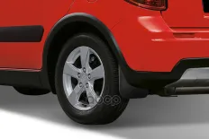 Брызговики задние SUZUKI SX4 03/2007-> (с расширителем арок), (полиуретан) FROSCH арт. NLF.47.16.E11