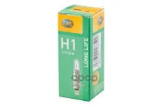 лампа! (H1) 55W 12V P14.5S галогенная увеличенный срок службы Long Life HELLA арт. 8GH002089351
