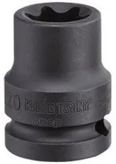 головка торцевая! ударная TORX Е-стандарт 3/4'', E28, L56мм KING TONY арт. 657528M